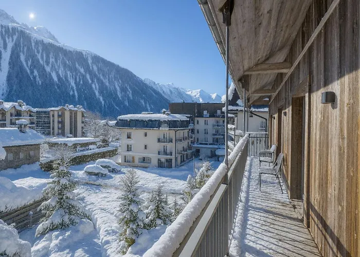 公寓 A Stunning Duplex Flat Near The Grands Montets
