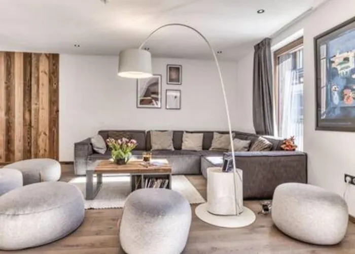 公寓 A Stunning Duplex Flat Near The Grands Montets 霞慕尼