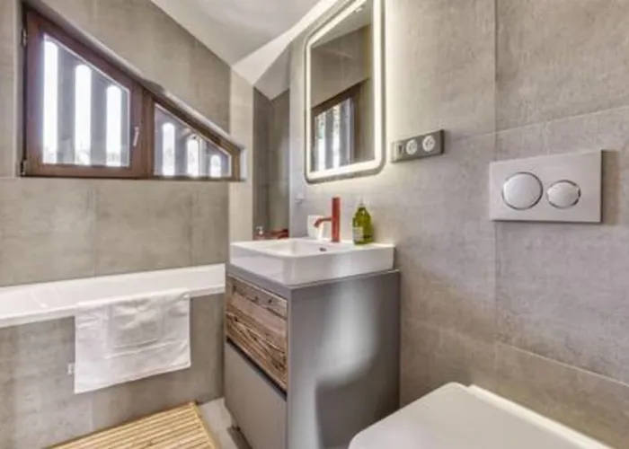 A Stunning Duplex Flat Near The Grands Montets 公寓 霞慕尼