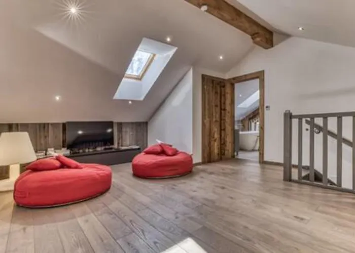 公寓 A Stunning Duplex Flat Near The Grands Montets